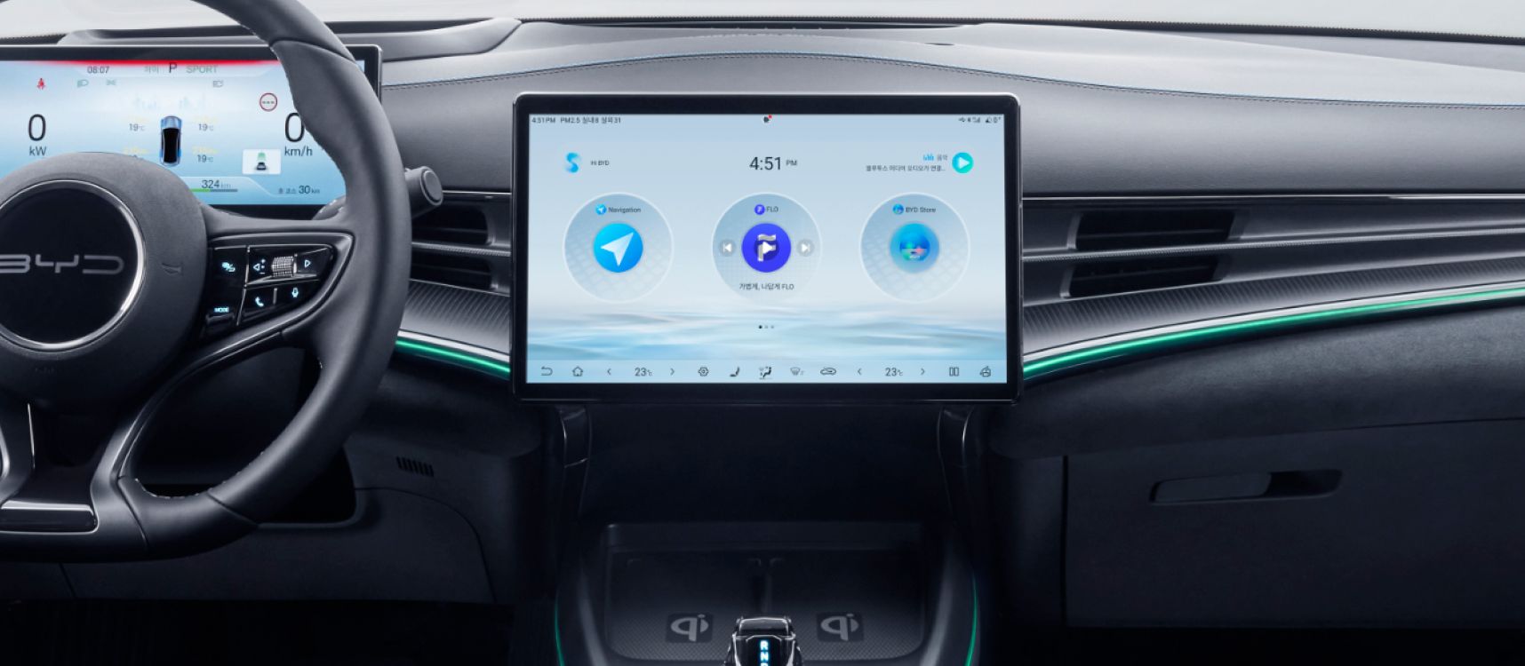 Rotating 12.8-Inch Touchscreen